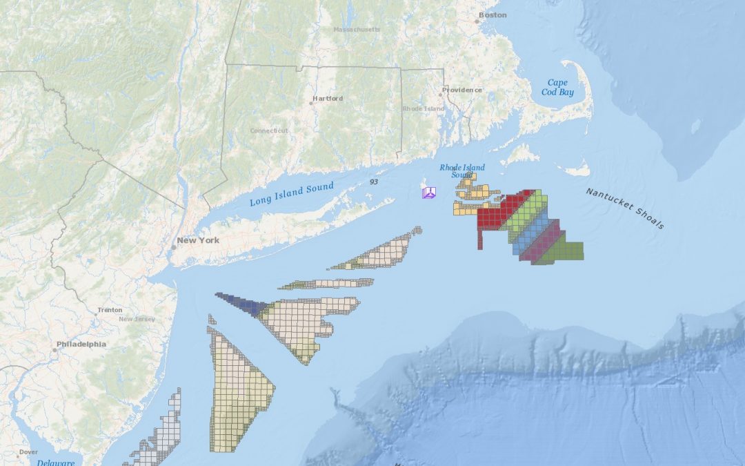 Offshore Wind Planning Areas, Lease Areas & Operational Installations