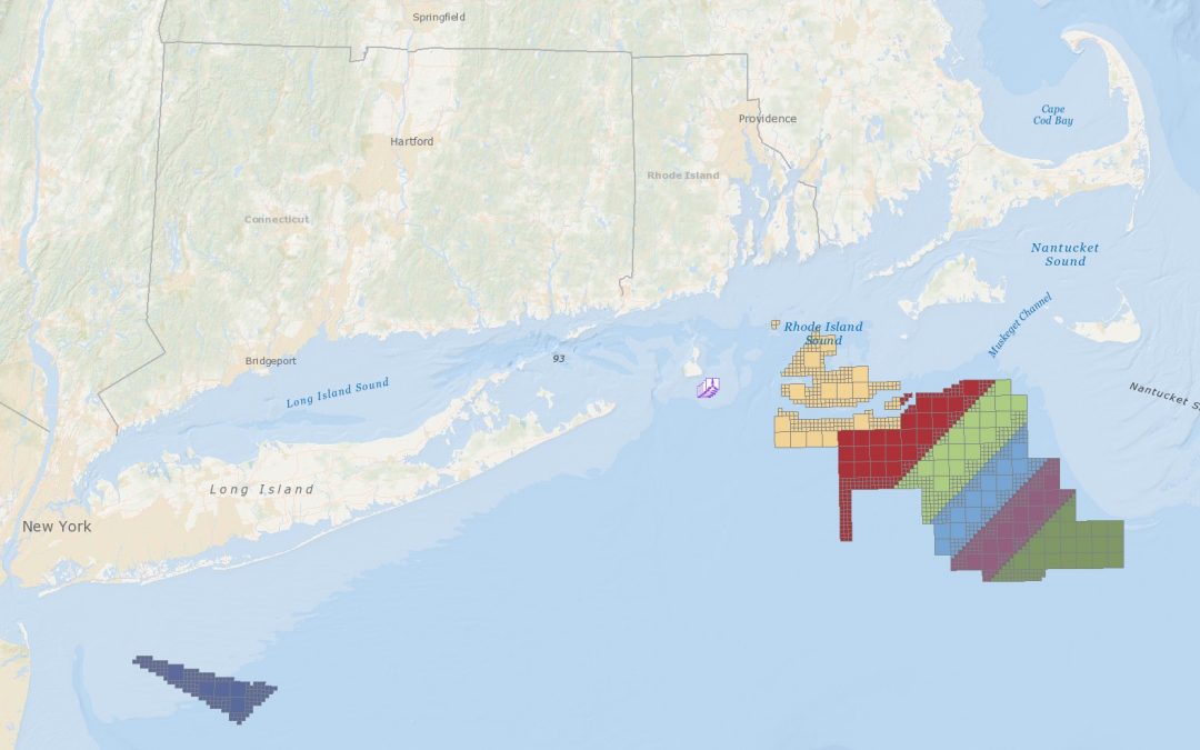 Offshore Wind Lease Areas & Operational Installations