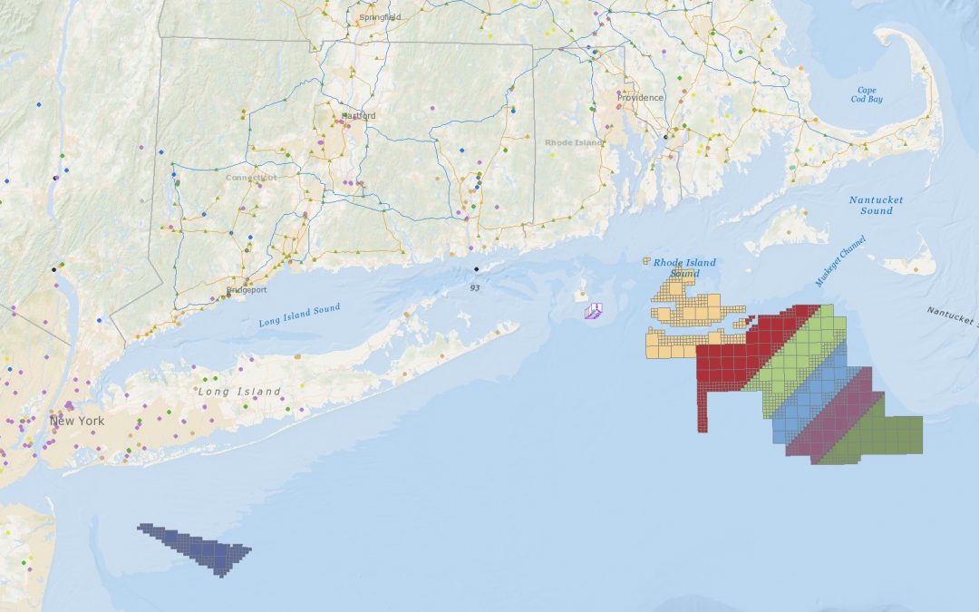 Offshore Wind Lease Areas, Operational Installations & Electrical Transmission Grid