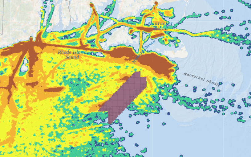 Vineyard Wind 1 Draft Environmental Impact Statement (DEIS) – Squid Fishing Vessel Activity (2015-2016)