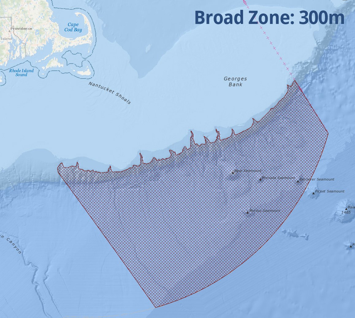 Screenshot: Broad Zone 300m