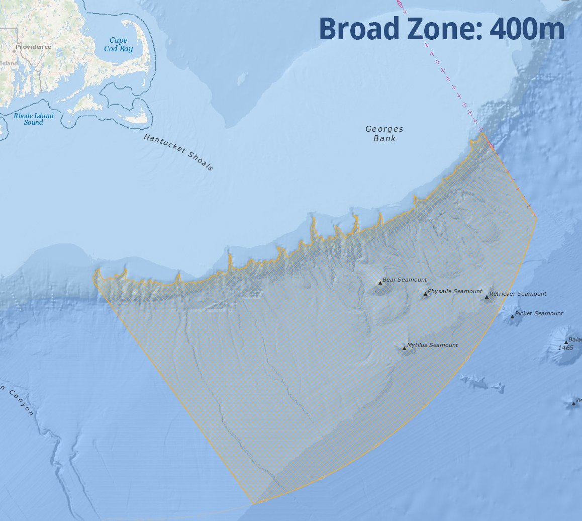 Screenshot: Broad Zone 400m