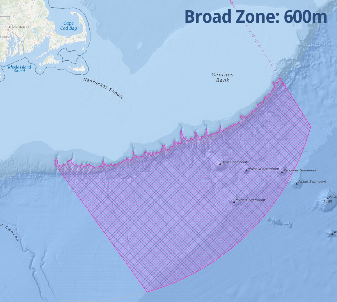 Screenshot: Broad Zone 600m