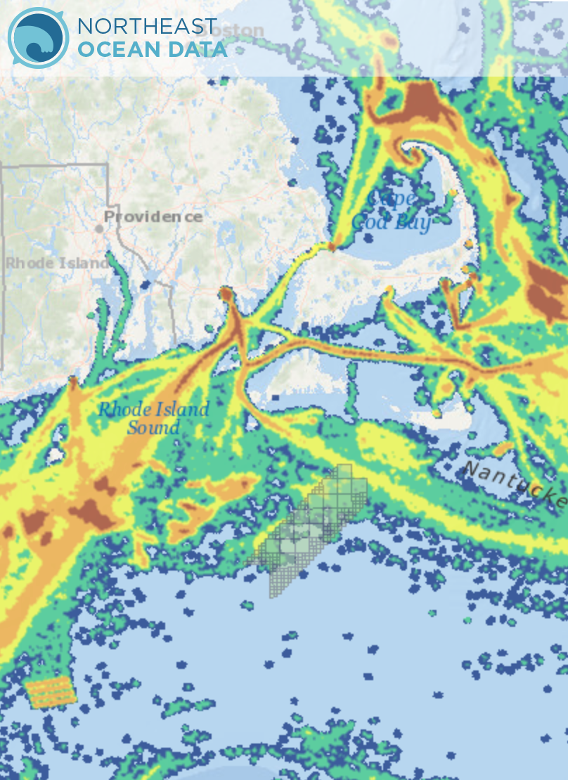 Sea scallop fishing vessel activity (2015-16)