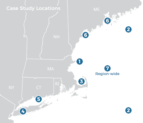 Map of Case Study Locations Map of Case Study Locations