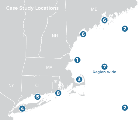 Map of Case Study Locations