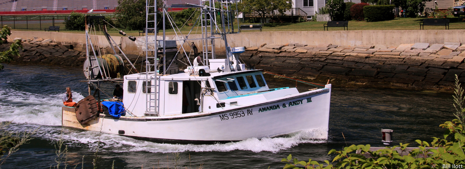 Fishing boat in Gloucester, Massachusetts