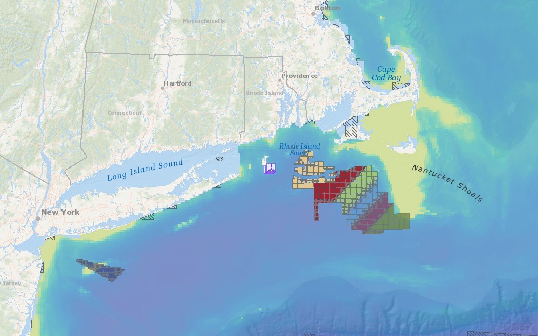 Offshore Wind Lease Areas, Operational Installations & Abundance of Birds with Higher Sensitivity to Collision with Offshore Wind Farms