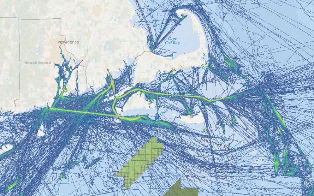 Vineyard Wind 1 Draft Environmental Impact Statement (DEIS) – Fishing Vessel Activity (Transit Counts in July 2016)