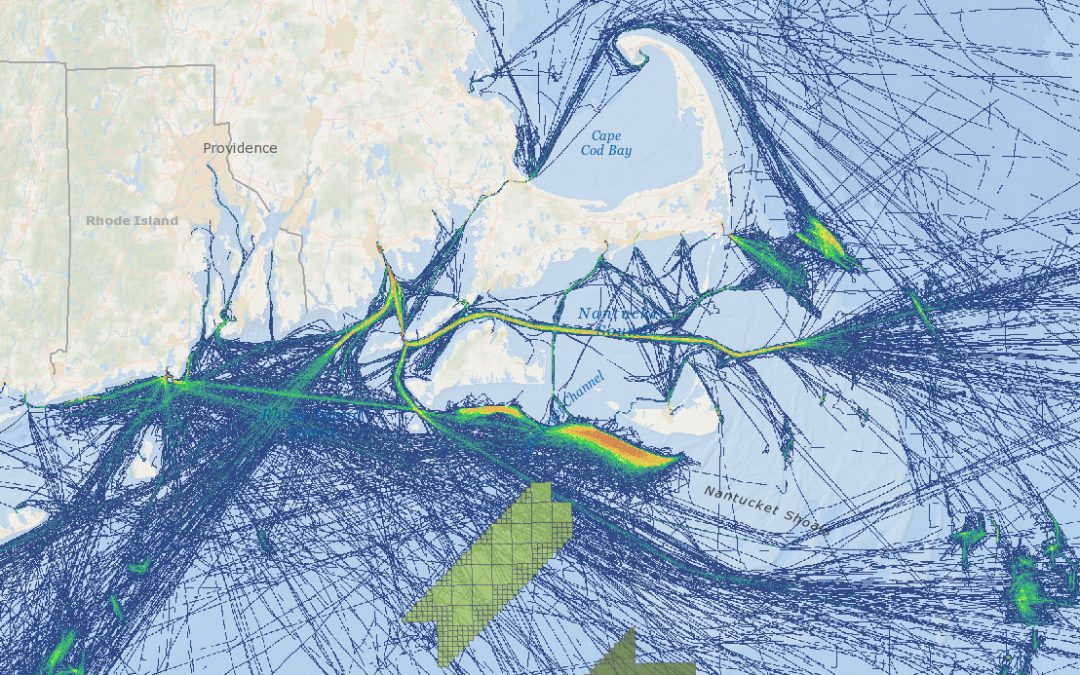 Vineyard Wind 1 Draft Environmental Impact Statement (DEIS) – Fishing Vessel Activity (Transit Counts in July 2017)