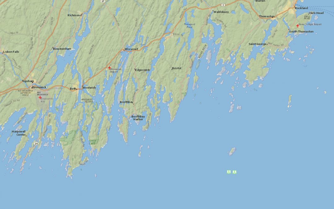 Maine Aqua Ventus Project – Proposed Turbine Locations
