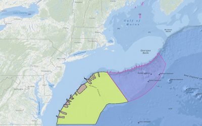 NEFMC Deep-Sea Coral Amendment Areas with Lautenberg Deep-Sea Coral Protection Area