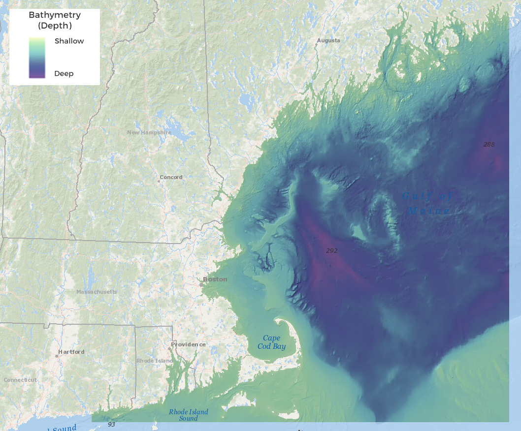 New high-resolution bathymetry maps provide a detailed view of Gulf of