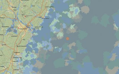 Isles of Shoals North Disposal Site with Soft Sediments (by grain size)