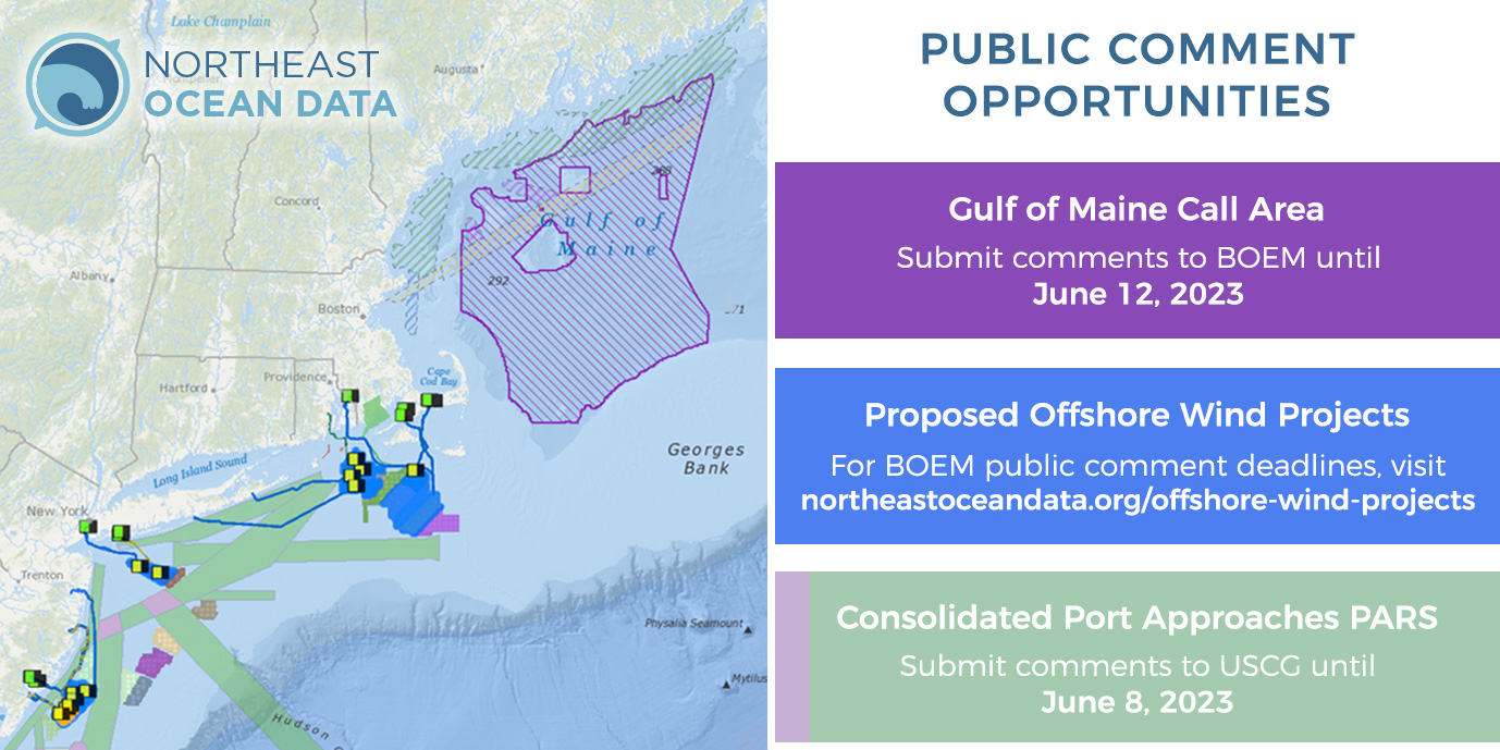 Map and public comment opportunities information