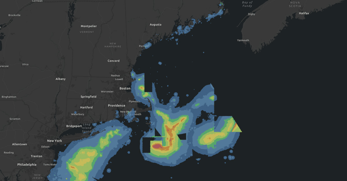 Commercial Fishing Footprints, Transit Density Data Now Online