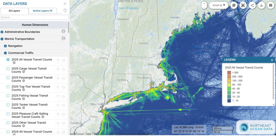 2025 Vessel Traffic Data Now Available on the Portal